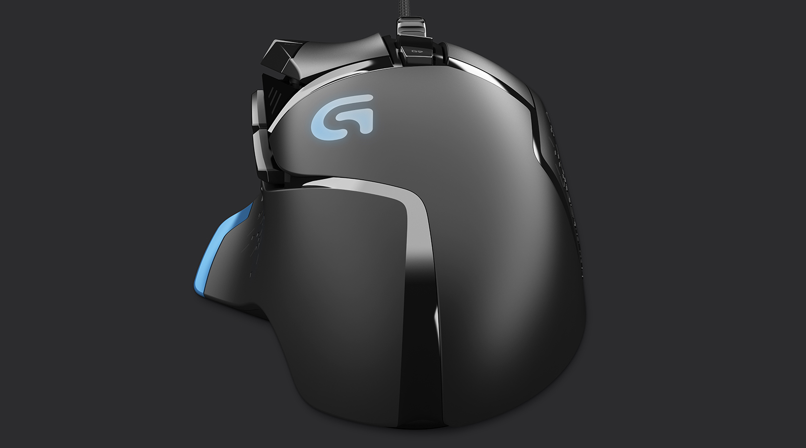 3D Product Modeling-Logitech Proteus Gaming Mouse- Produced by Digital Imaging Group LLC